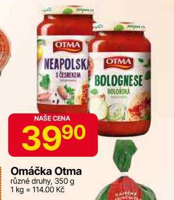 Otma omáčka různé druhy, 350 g