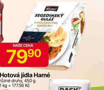 Hotová jídla Hamé různé druhy, 450 g 