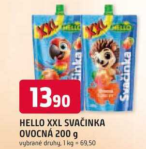 HELLO SVAČINKA OVOCNÁ 200 g 