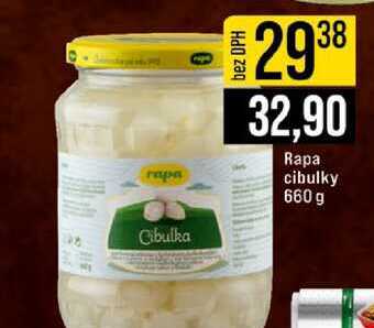 Rapa cibulky 660 g 