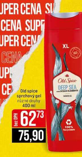 Old spice sprchový gel různé druhy 400 ml 