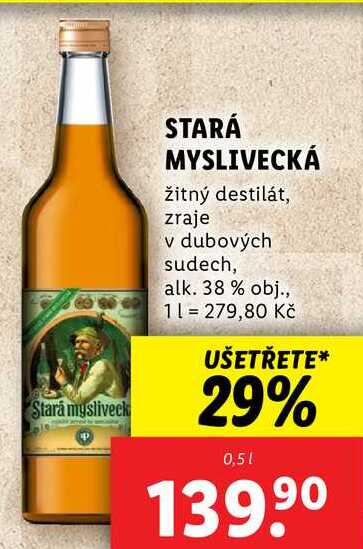 STARÁ MYSLIVECKÁ, 0,5 l