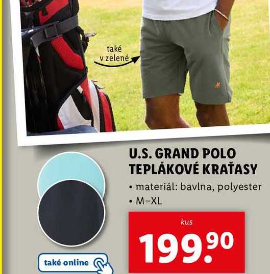 U.S. GRAND POLO TEPLÁKOVÉ KRAŤASY 