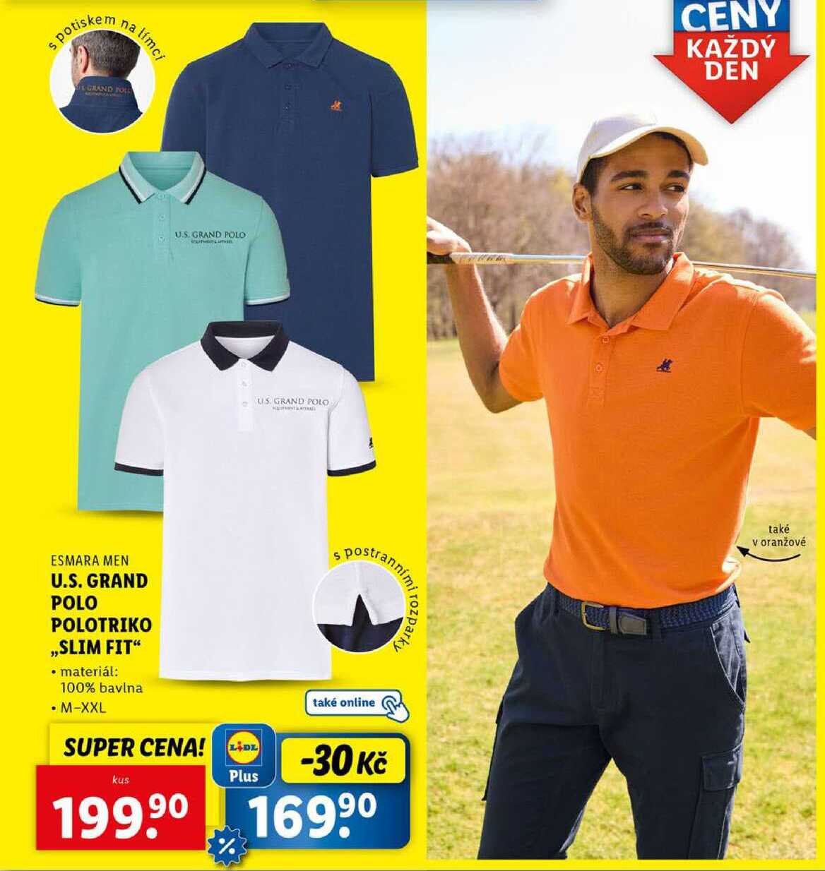 U.S. GRAND POLO POLOTRIKO „SLIM FIT"