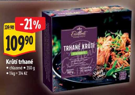Krůtí trhané, 350 g