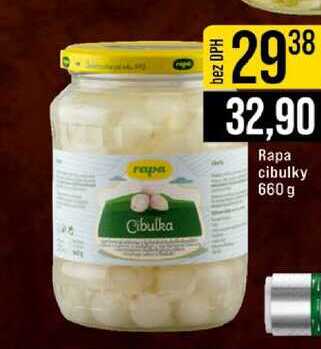 Rapa cibulky 660 g 