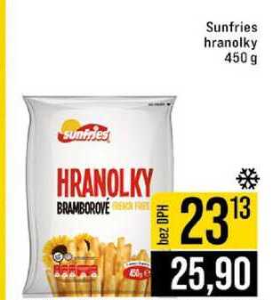 Sunfries hranolky 450 g 