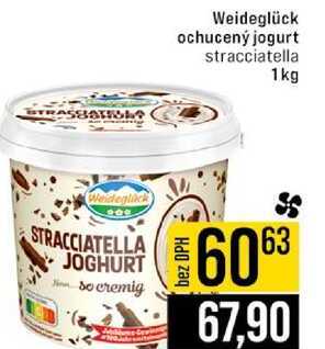 Weideglück ochucený jogurt stracciatella 1kg