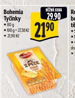 Bohemia Tyčinky 80 g 