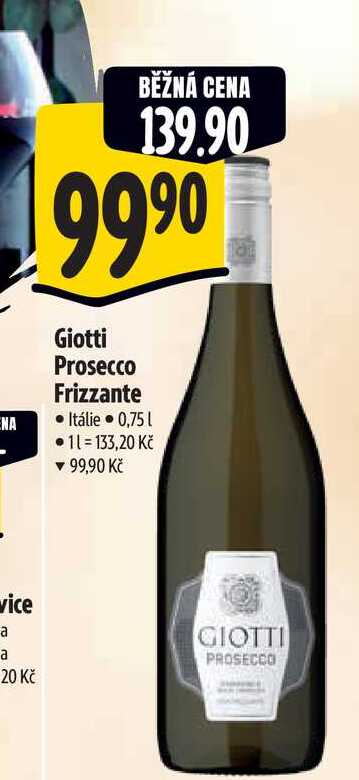  Giotti Prosecco Frizzante 0,75 l