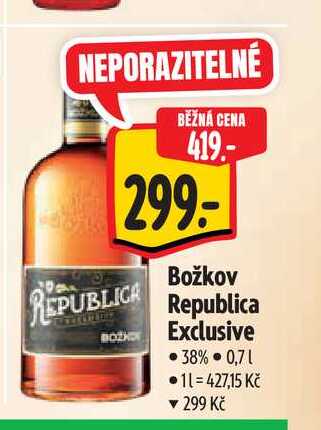 Božkov Republica Exclusive 07 l