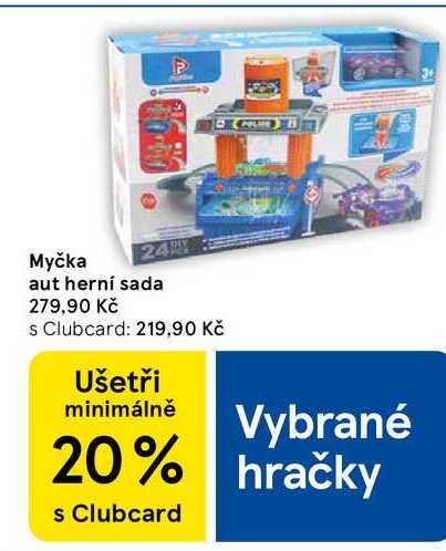 Myčka aut herní sada 