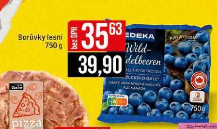 Borůvky lesní 750 g 