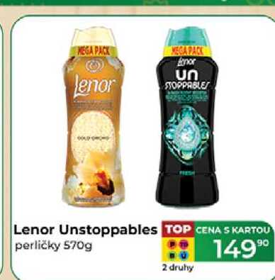 Lenor Unstoppables perličky 570g 