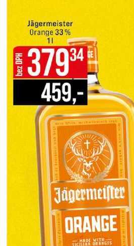 Jägermeister Orange 33% 1l