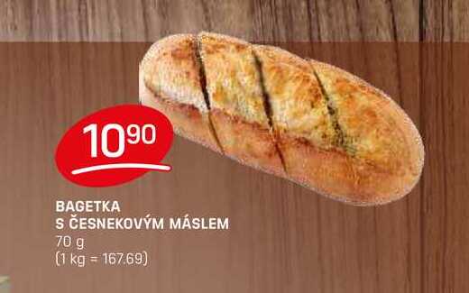 BAGETKA S ČESNEKOVÝM MÁSLEM 70 g 