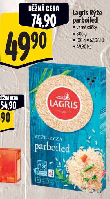 Lagris Rýže parboiled, 800 g