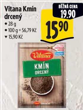 Vitana Kmín drcený, 28 g