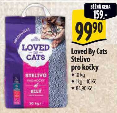 Loved By Cats Stelivo pro kočky, 10 kg 