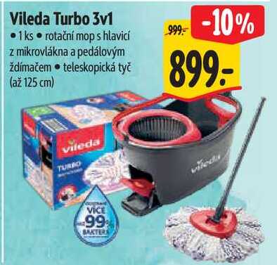 Vileda Turbo 3v1 