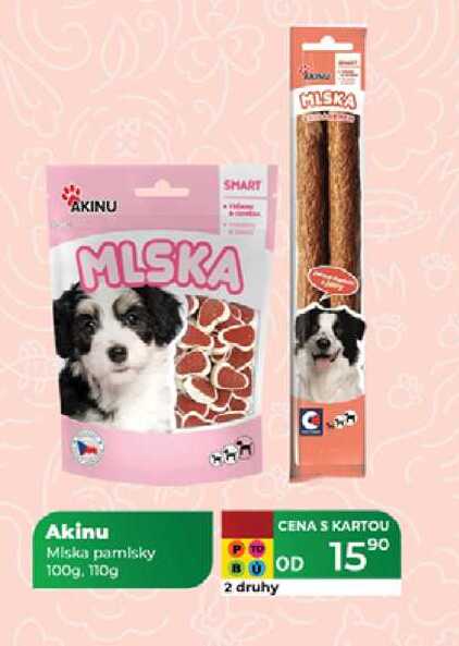 Akinu Miska pamlsky 100g, 110g 