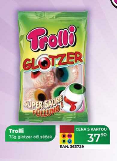 Trolli 75g glotzer oči sáček  