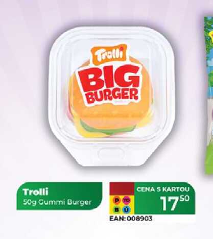 Trolli 50g Gummi Burger 