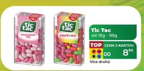 Tic Tac od 18g -98g 