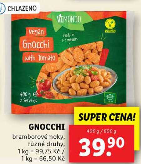 GNOCCHI, 400 g/600 g 