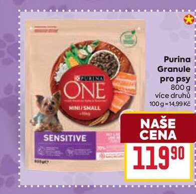 Purina Granule pro psy 800 g