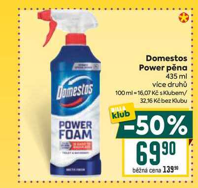 Domestos Power pěna 435 ml 