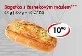 Bagetka s česnekovým máslem, 67 g 