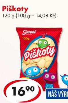 Piškoty, 120 g