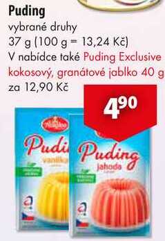 Puding, 37 g  
