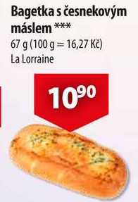 Bagetka s česnekovým máslem, 67 g