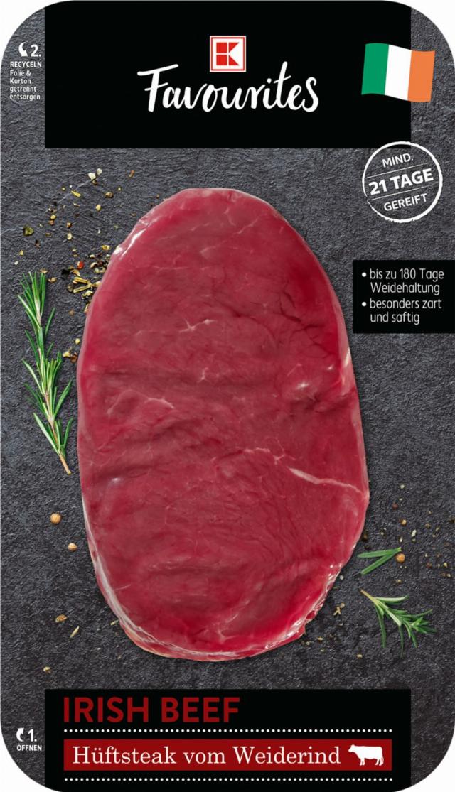 K-Favourites Rumpsteak irské hovězí maso