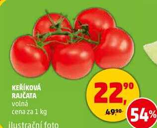 KEŘÍKOVÁ RAJČATA volná, 1 kg