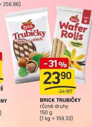 BRICK TRUBIČKY různé druhy 150 g