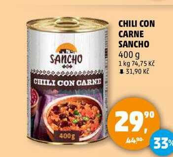 CHILI CON CARNE SANCHO, 400 g 