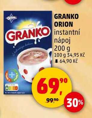 GRANKO instantní nápoj, 200 g  