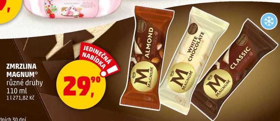 ZMRZLINA MAGNUM různé druhy, 110 ml  