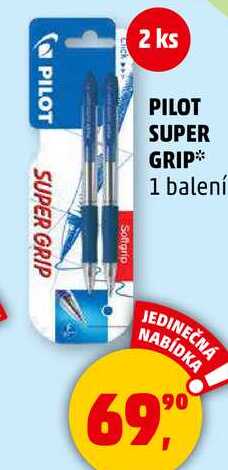 PILOT SUPER GRIP, 1 balení  
