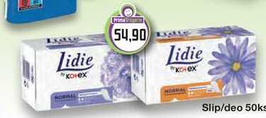 Lidie Kotex Slip/deo 50ks 