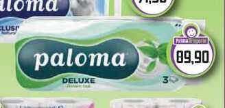 Paloma Deluxe toaletní papír 3-vrstvý 10rolí