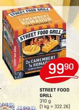 STREET FOOD GRILL 310 g 