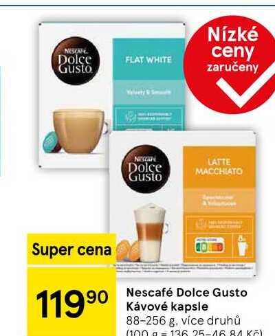 Nescafé Dolce Gusto Kávové kapsle, 88-256 g, více druhů 
