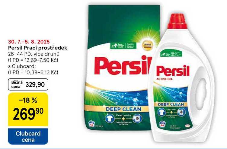Persil Prací prostředek, 26-44 PD, více druhů 