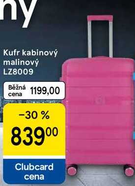 Kufr kabinový malinový LZ8009 