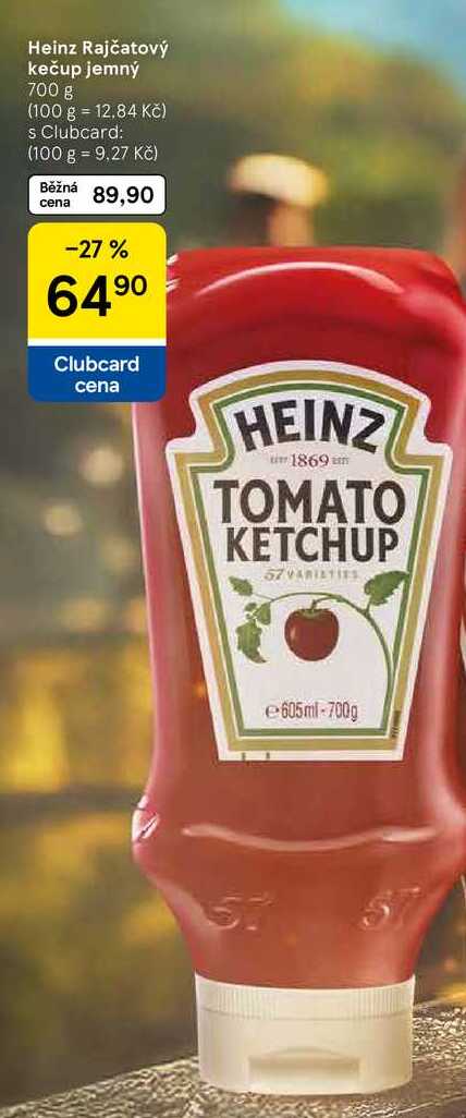 Heinz Rajčatový kečup jemný, 700 g 