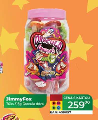 JimmyFox 70ks 315g Dracula dóza  